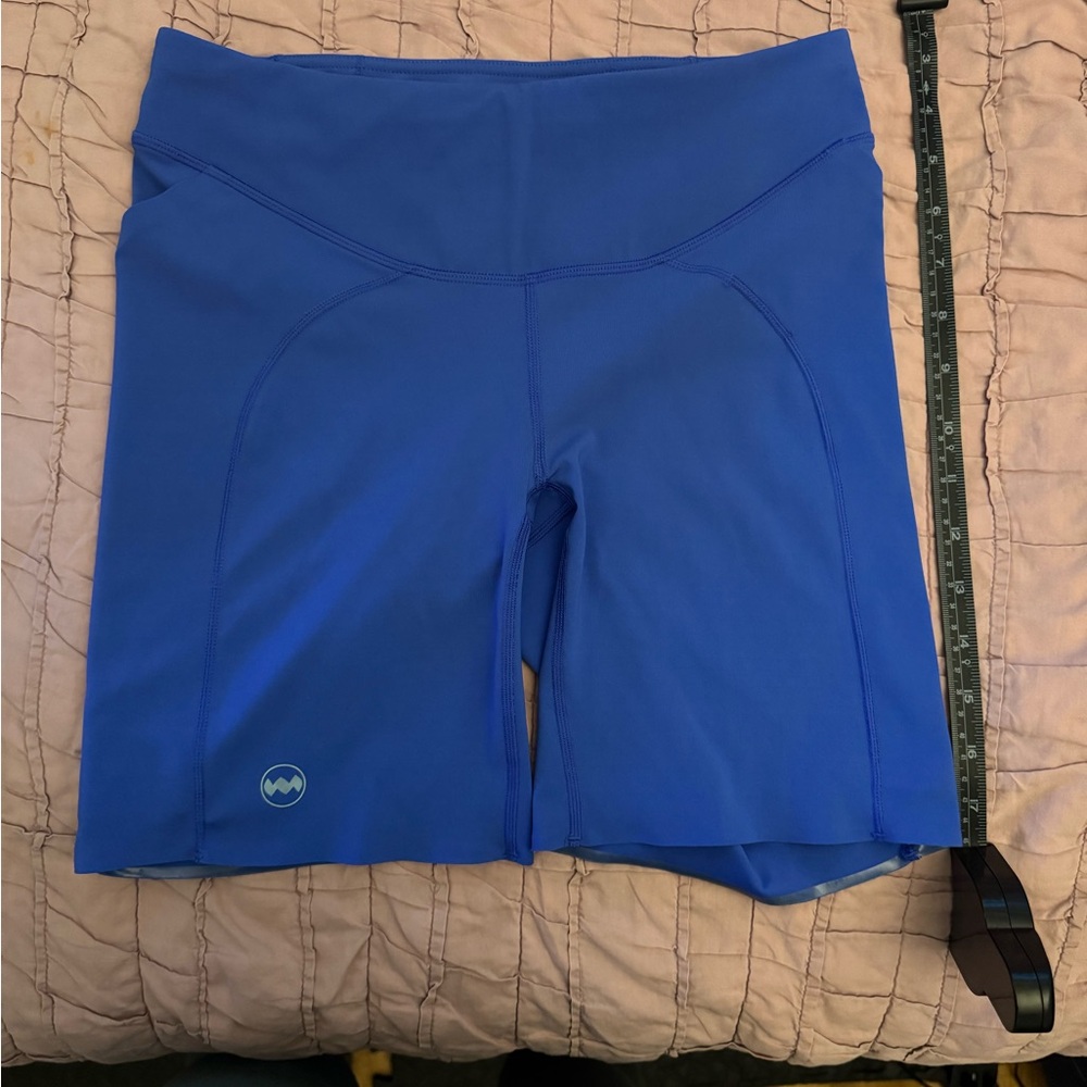 Janji Blue Shorts with Moisture-Wicking Fabric - used